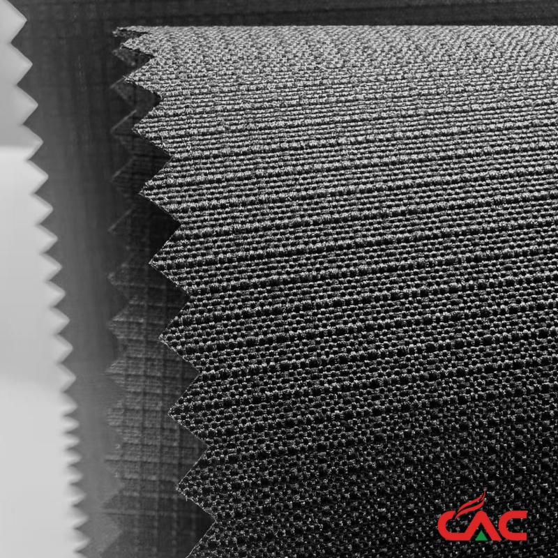 100% Polyester 150D DTY 1MM Rib Stop Oxford Fabric