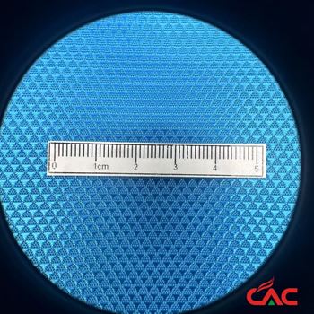 100% Polyester 200D FDY Mini Triangle Style Oxford Fabric