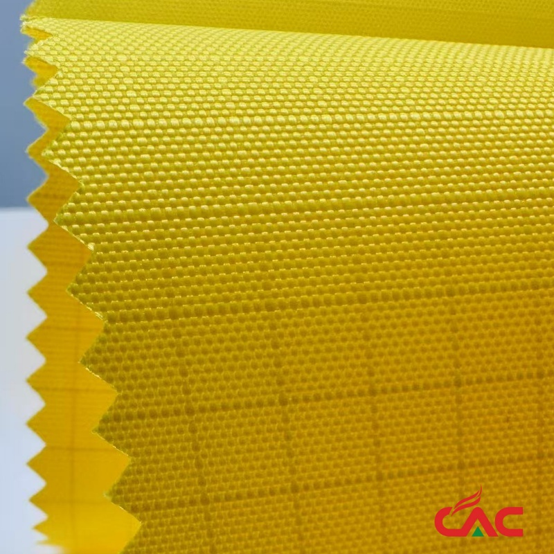 100% Polyester 400D FDY 7MM Rib Stop Oxford Fabric