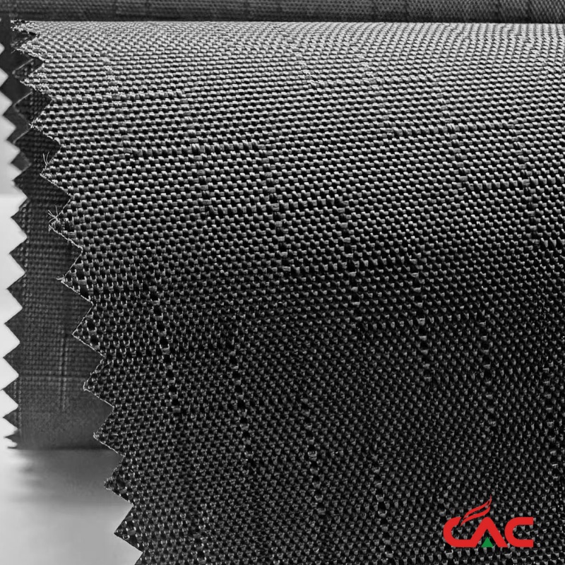 100% Polyester 200D*400D FDY Rib Twill Oxford Fabric