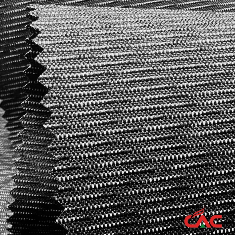 Polyester/Cationic 600D DTY Three Tone Oxford Fabric